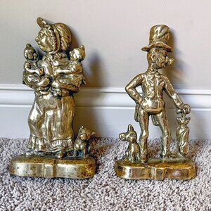 Rare Find - Mr. and Mrs. Alexander Sloper - Door Stops